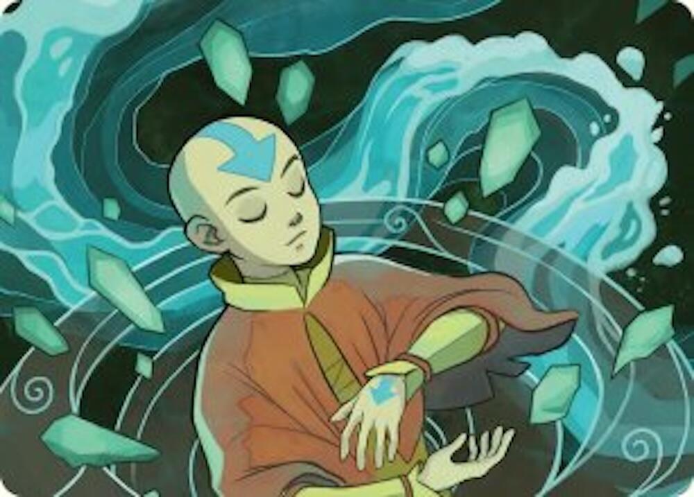 Aang at the Crossroads Art Card 45 ()  | Good Games Adelaide SA