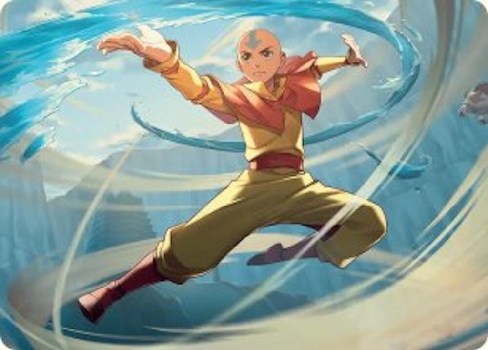 Aang Swift Savior Art Card 20 ()  | Good Games Adelaide SA
