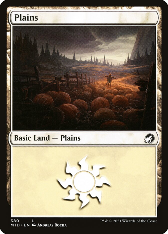 Plains 380 (Innistrad: Midnight Hunt)  - Foil | Good Games Adelaide SA