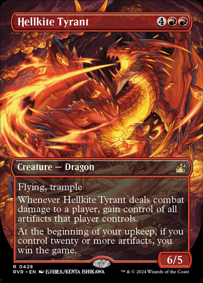 Hellkite Tyrant 428 (Ravnica Remastered)  - Foil | Good Games Adelaide SA