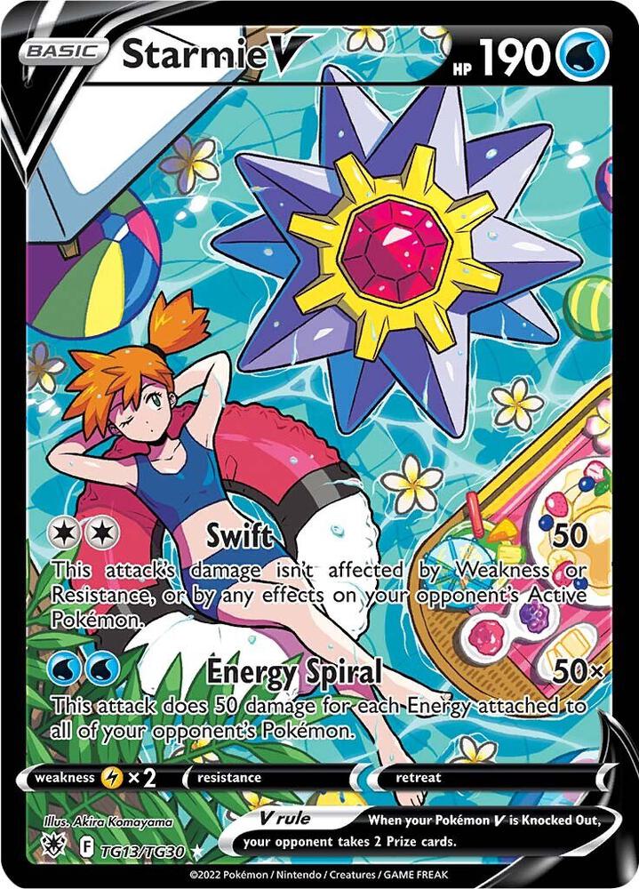 Starmie V TG13/TG30 (SWSH10: Astral Radiance Trainer Gallery)  - Holofoil | Good Games Adelaide SA