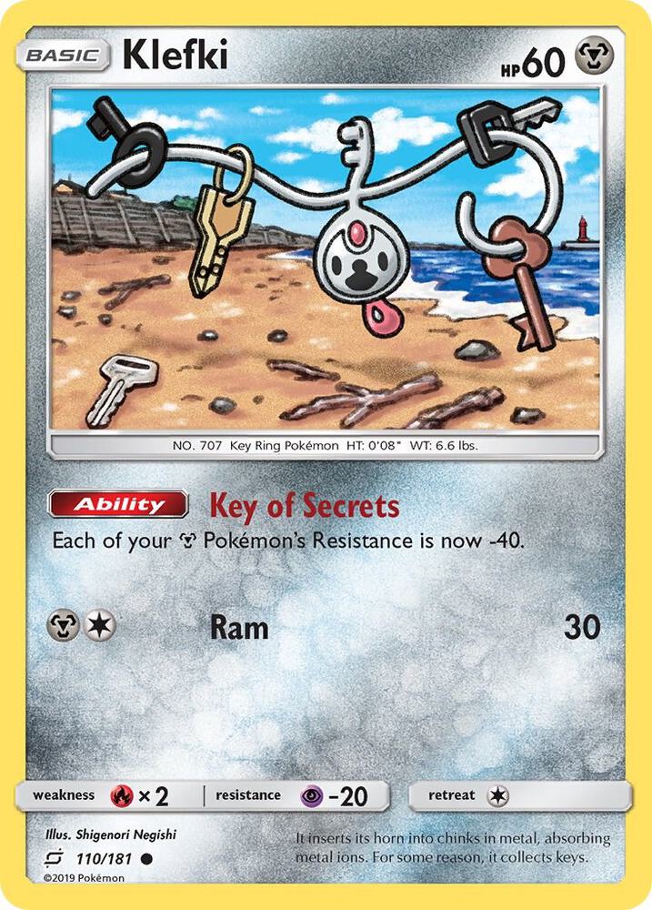 Klefki 110/181 (SM - Team Up)  | Good Games Adelaide SA