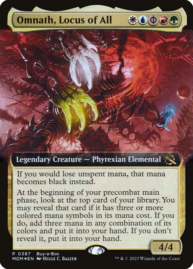 Omnath Locus of All 387 (Buy-A-Box Promos)  - Foil | Good Games Adelaide SA