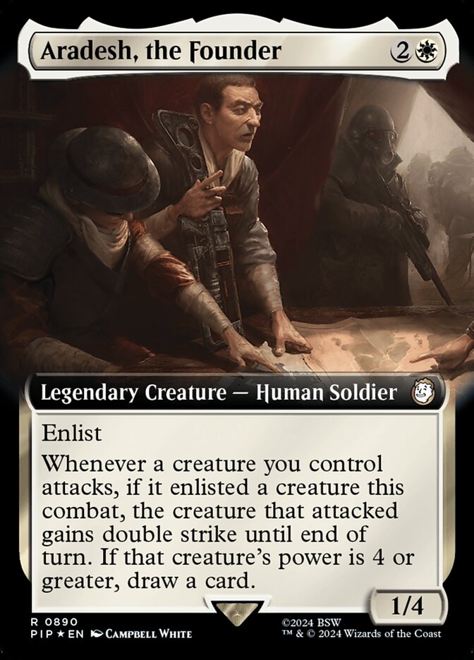 Aradesh, the Founder 890 (Universes Beyond: Fallout)  - Foil | Good Games Adelaide SA