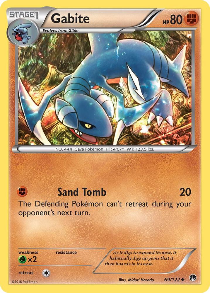 Gabite 69/122 (XY - BREAKpoint)  | Good Games Adelaide SA