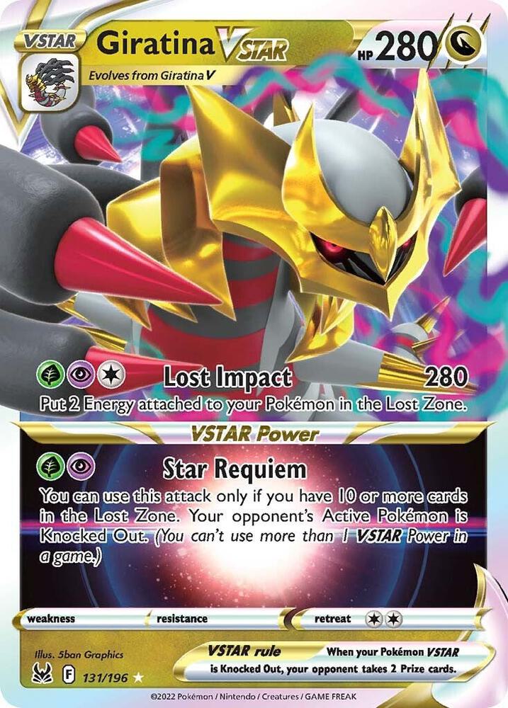 Giratina VSTAR 131/196 (SWSH11: Lost Origin)  - Holofoil | Good Games Adelaide SA