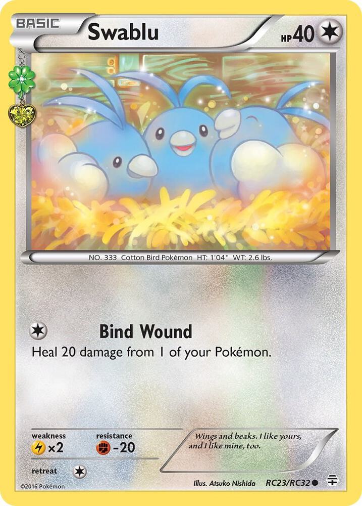 Swablu RC23/RC32 (Generations: Radiant Collection)  | Good Games Adelaide SA