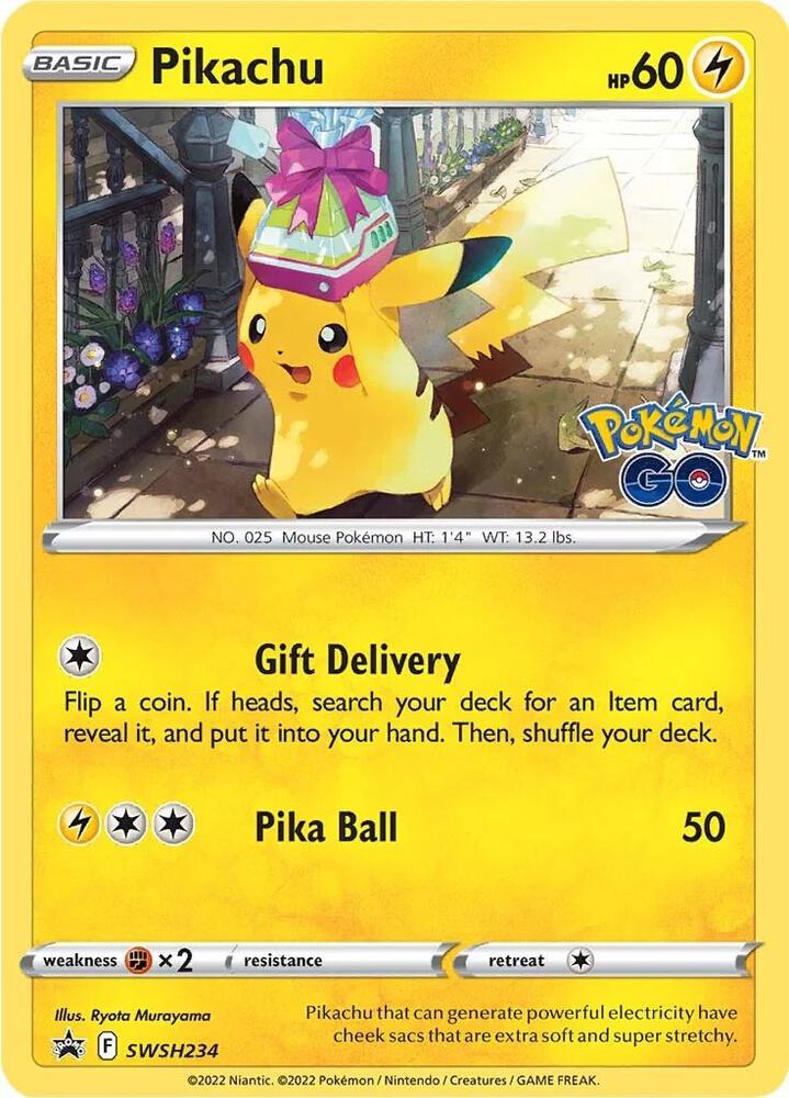 Pikachu SWSH234 (SWSH: Sword & Shield Promo Cards)  - Holofoil | Good Games Adelaide SA
