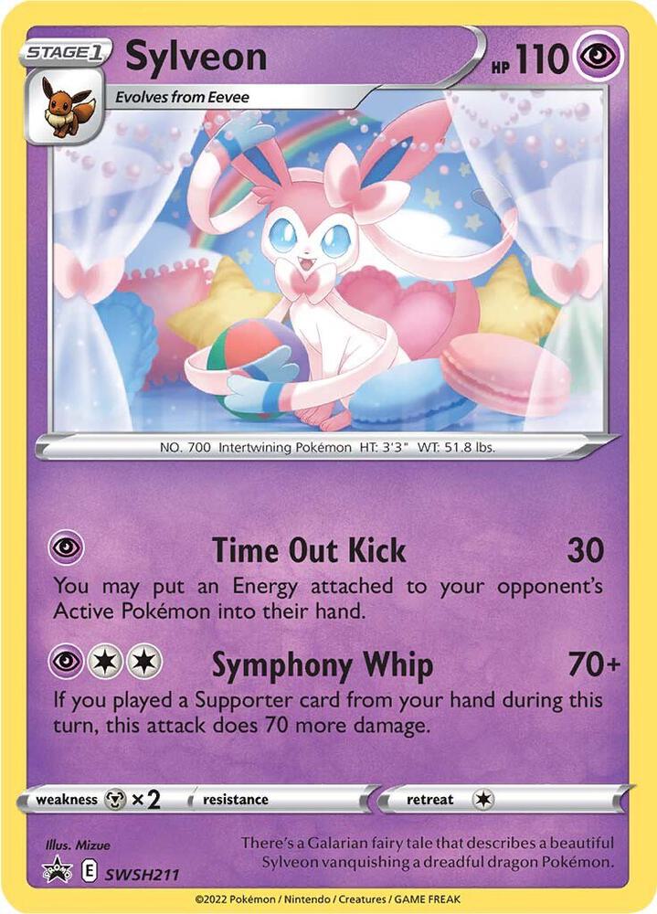 Sylveon SWSH211 (SWSH: Sword & Shield Promo Cards)  - Holofoil | Good Games Adelaide SA