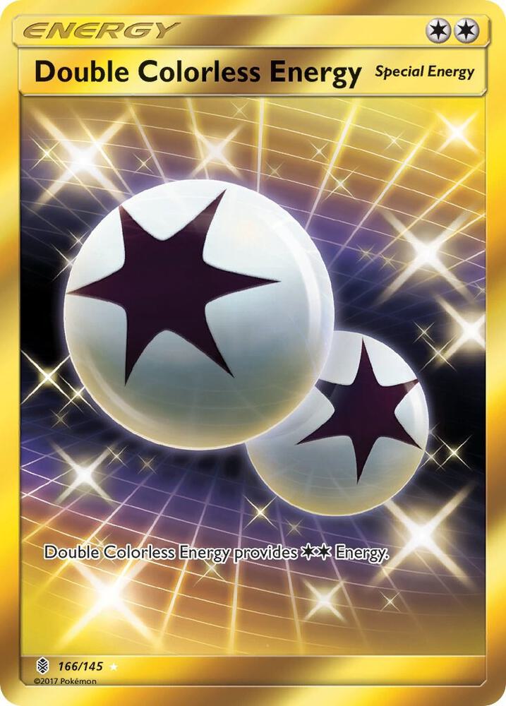 Double Colorless Energy Secret 166/145 (SM - Guardians Rising)  - Holofoil | Good Games Adelaide SA