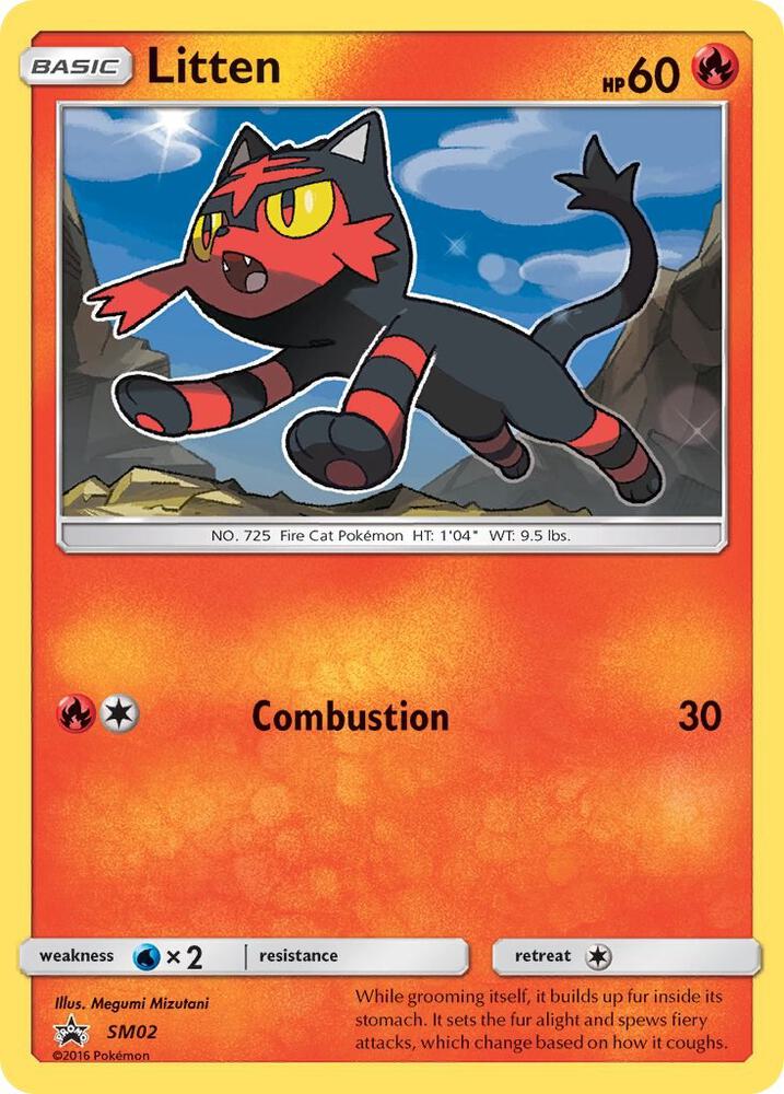 Litten SM02 (SM Promos)  - Holofoil | Good Games Adelaide SA