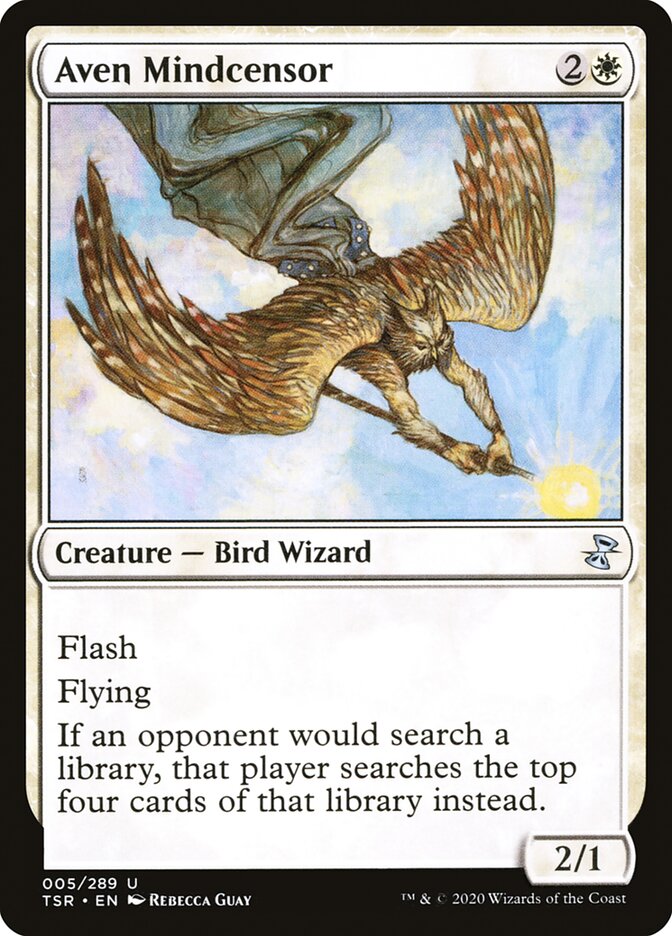 Aven Mindcensor 5 (Time Spiral: Remastered)  - Foil | Good Games Adelaide SA