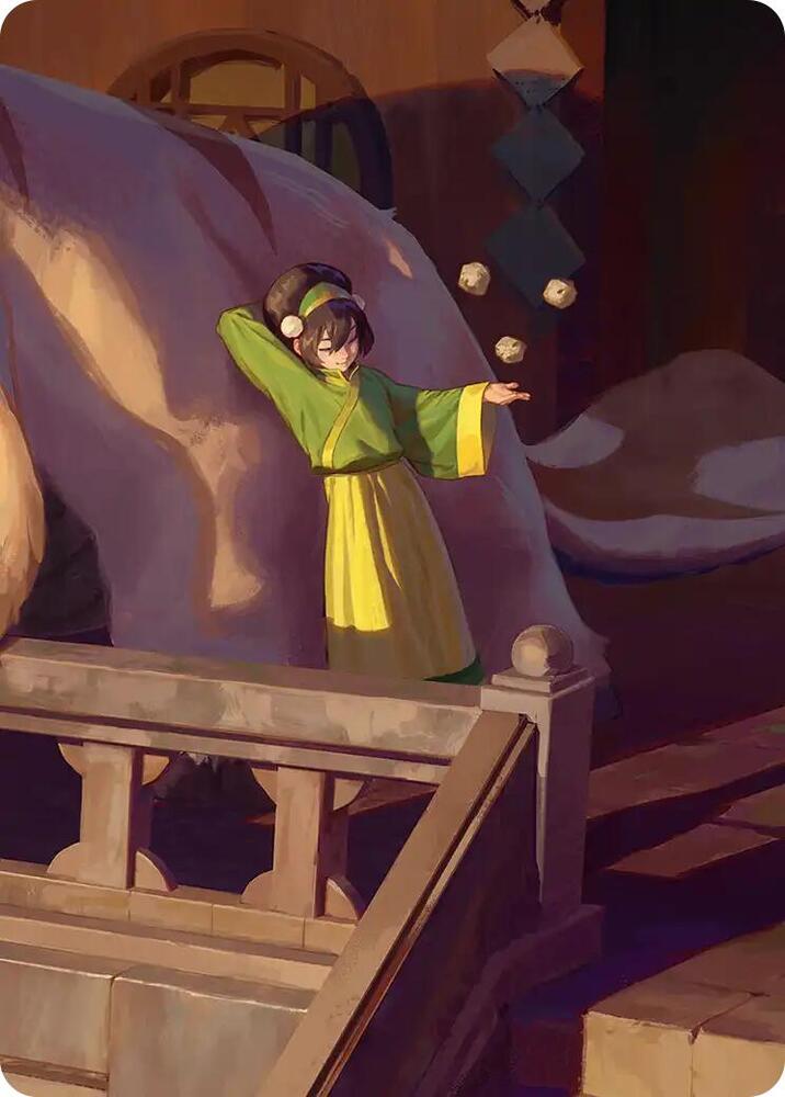 Toph Greatest Earthbender Art Card  ()  | Good Games Adelaide SA