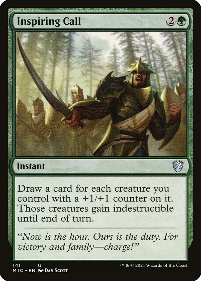 Inspiring Call 141 (Commander: Innistrad: Midnight Hunt)  | Good Games Adelaide SA