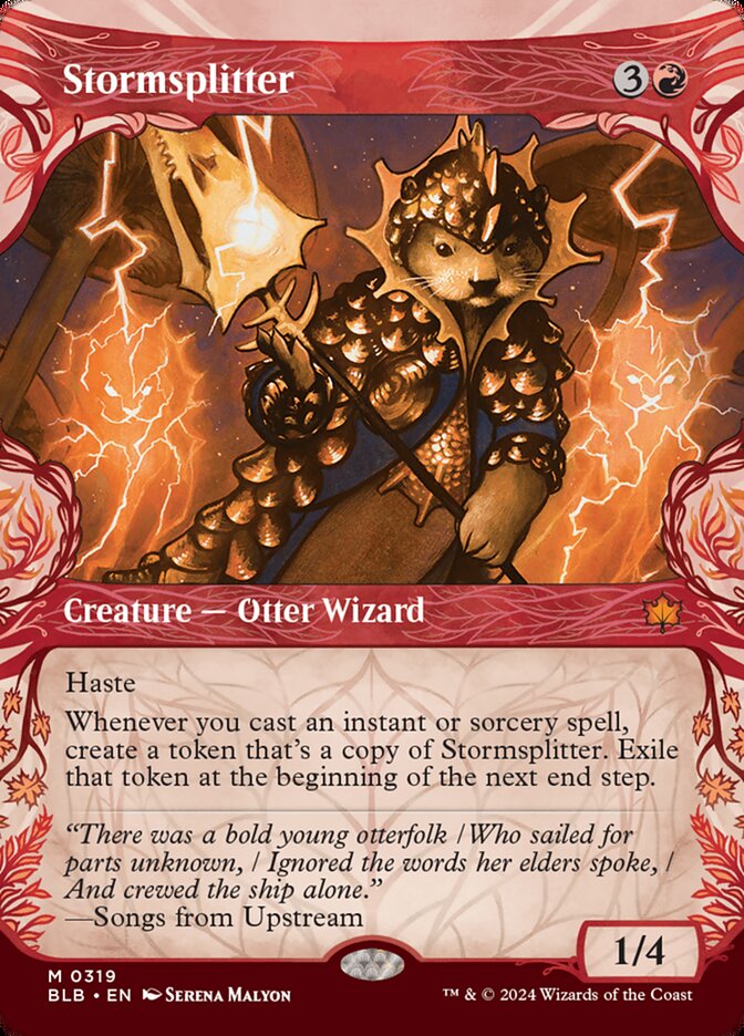 Stormsplitter 319 (Bloomburrow)  - Foil | Good Games Adelaide SA