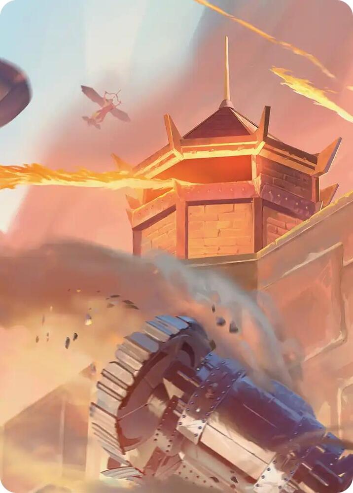 Fire Nation Turret Art Card  ()  | Good Games Adelaide SA