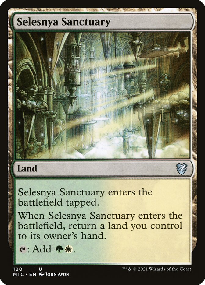 Selesnya Sanctuary 180 (Commander: Innistrad: Midnight Hunt)  | Good Games Adelaide SA