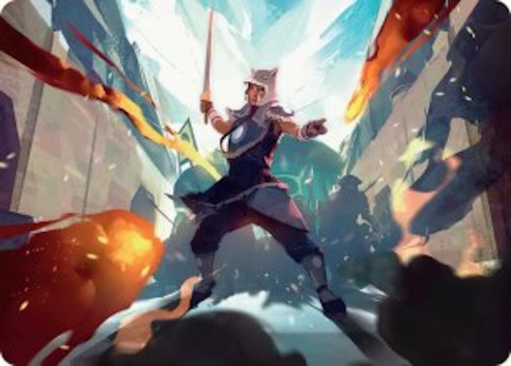 Sokka Tenacious Tactician Art Card 23 ()  | Good Games Adelaide SA