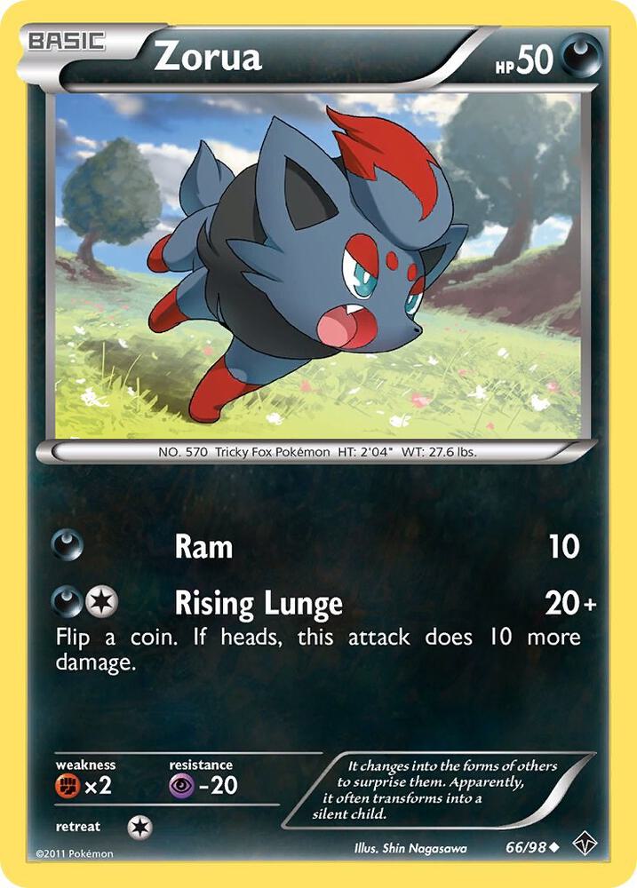 Zorua 66/98 (Emerging Powers)  | Good Games Adelaide SA