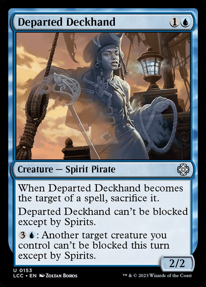 Departed Deckhand 153 (Commander: The Lost Caverns of Ixalan)  | Good Games Adelaide SA