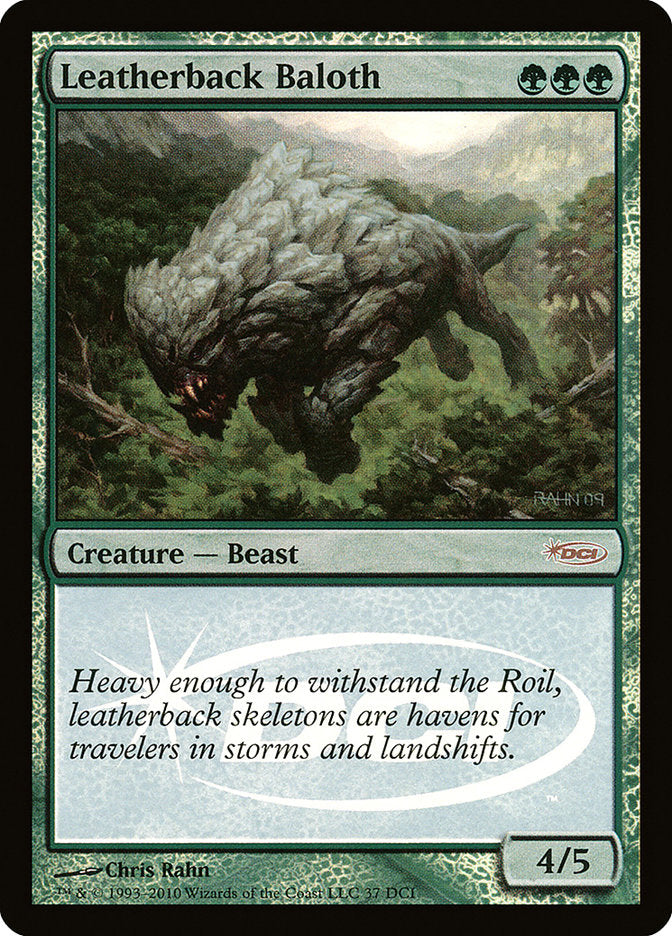 Leatherback Baloth 37 (WPN & Gateway Promos)  - Foil | Good Games Adelaide SA