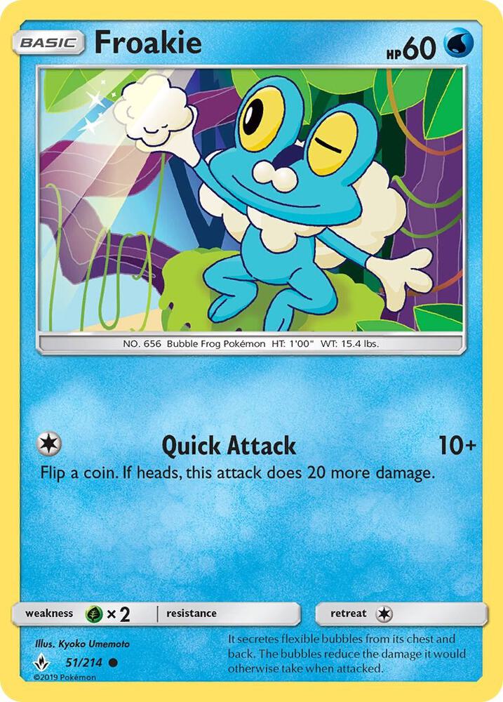 Froakie 51/214 (SM - Unbroken Bonds)  | Good Games Adelaide SA