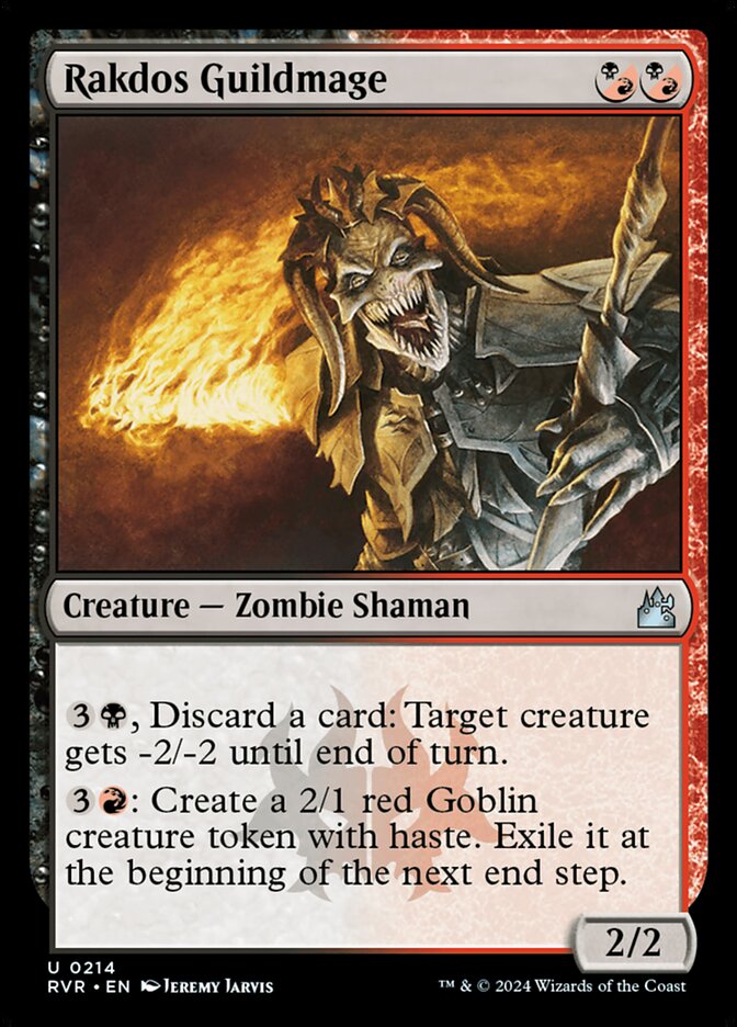 Rakdos Guildmage 214 (Ravnica Remastered)  - Foil | Good Games Adelaide SA