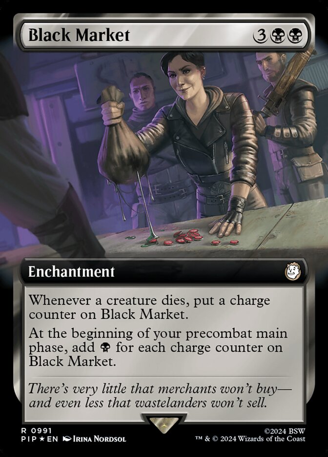 Black Market 991 (Universes Beyond: Fallout)  - Foil | Good Games Adelaide SA