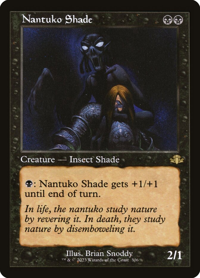 Nantuko Shade 306 (Dominaria Remastered)  - Retro Foil | Good Games Adelaide SA