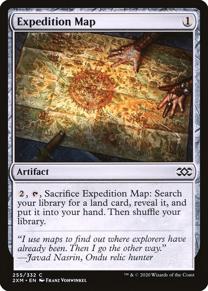 Expedition Map 255 (Double Masters)  - Foil | Good Games Adelaide SA