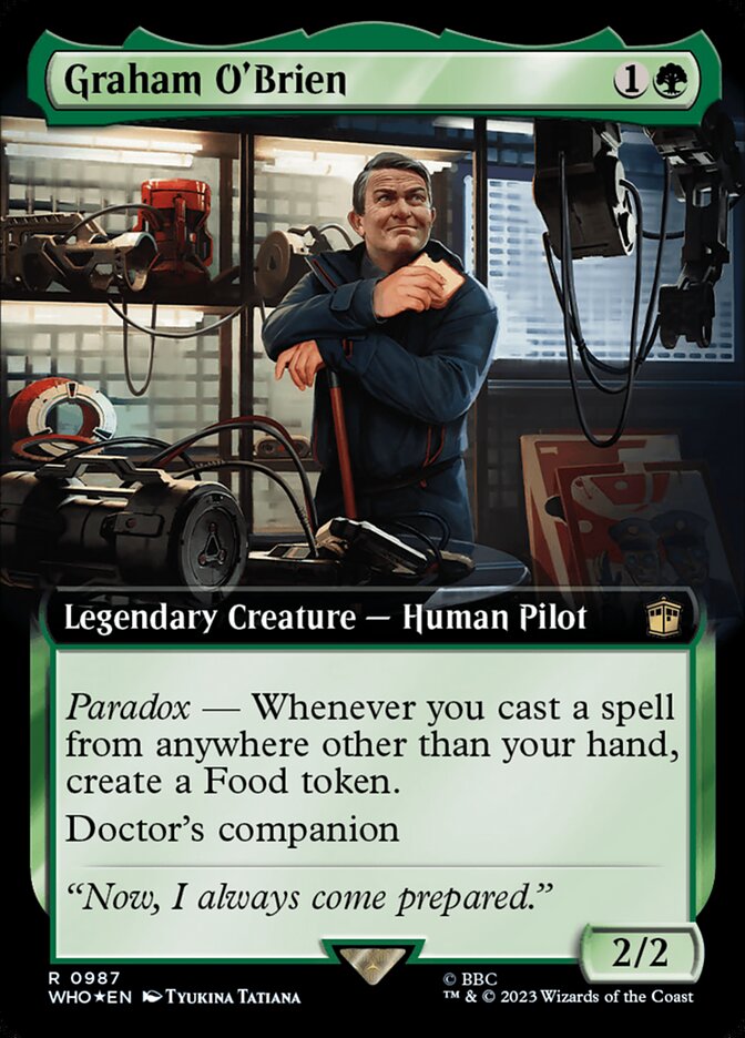 Graham O'Brien 987 (Universes Beyond: Doctor Who)  - Foil | Good Games Adelaide SA