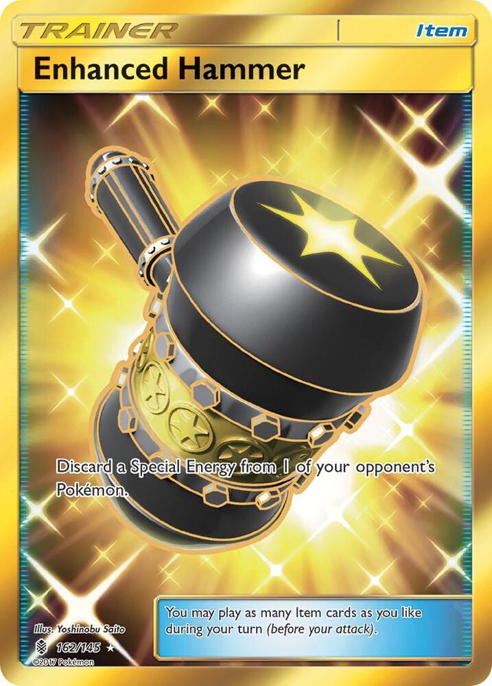Enhanced Hammer Secret 162/145 (SM - Guardians Rising)  - Holofoil | Good Games Adelaide SA