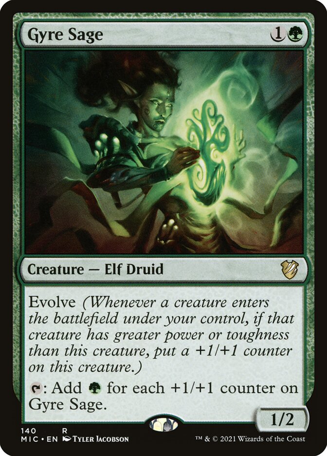 Gyre Sage 140 (Commander: Innistrad: Midnight Hunt)  | Good Games Adelaide SA