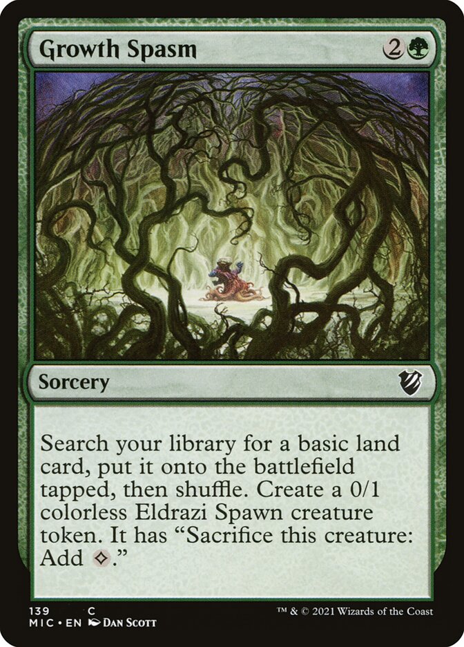 Growth Spasm 139 (Commander: Innistrad: Midnight Hunt)  | Good Games Adelaide SA