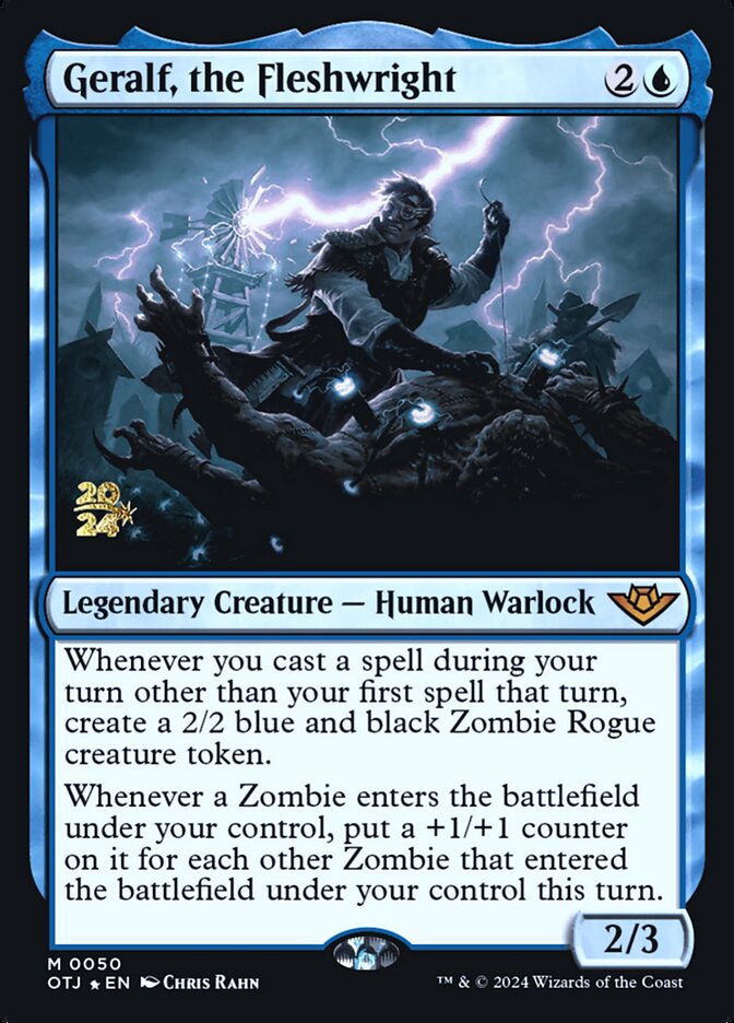 Geralf, the Fleshwright 50 (Prerelease Cards)  - Foil | Good Games Adelaide SA