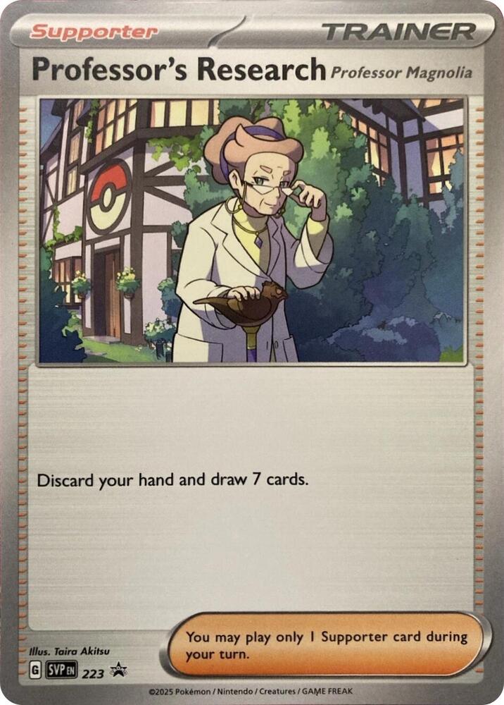 Professor's Research  223 (SV: Scarlet & Violet Promo Cards)  | Good Games Adelaide SA