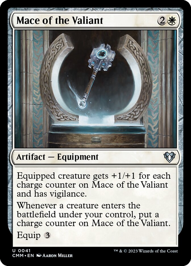 Mace of the Valiant 41 (Commander Masters)  - Foil | Good Games Adelaide SA
