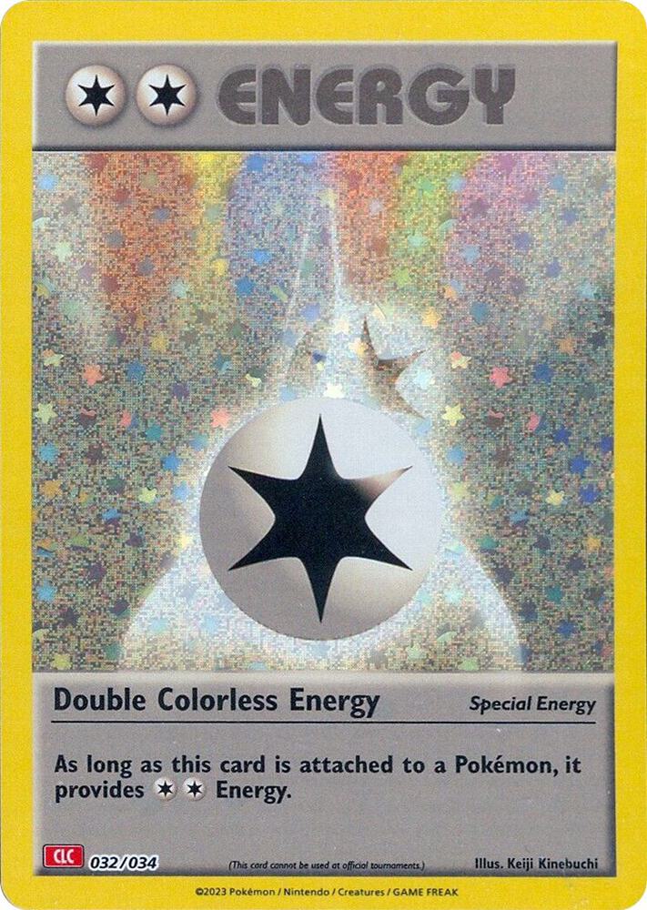 Double Colorless Energy CLC 032/034 (Trading Card Game Classic)  - Holofoil | Good Games Adelaide SA