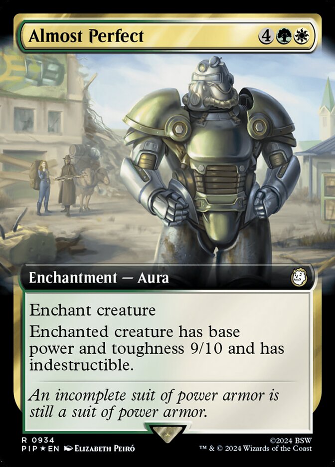 Almost Perfect 934 (Universes Beyond: Fallout)  - Foil | Good Games Adelaide SA