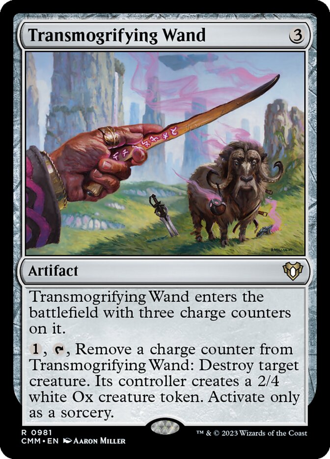 Transmogrifying Wand 981 (Commander Masters)  | Good Games Adelaide SA
