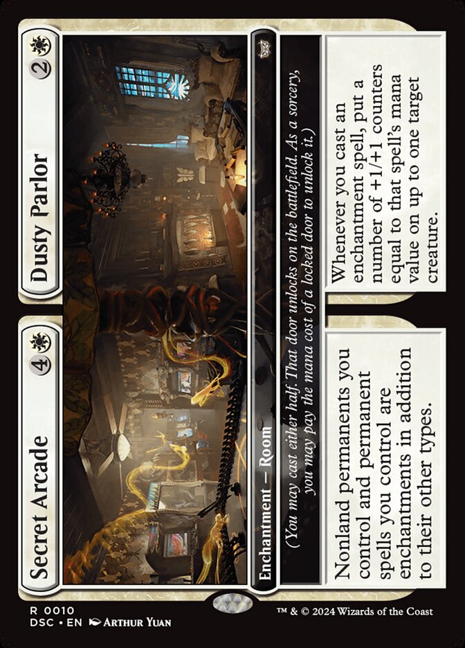 Secret Arcade // Dusty Parlor 10 (Commander: Duskmourn: House of Horror)  | Good Games Adelaide SA