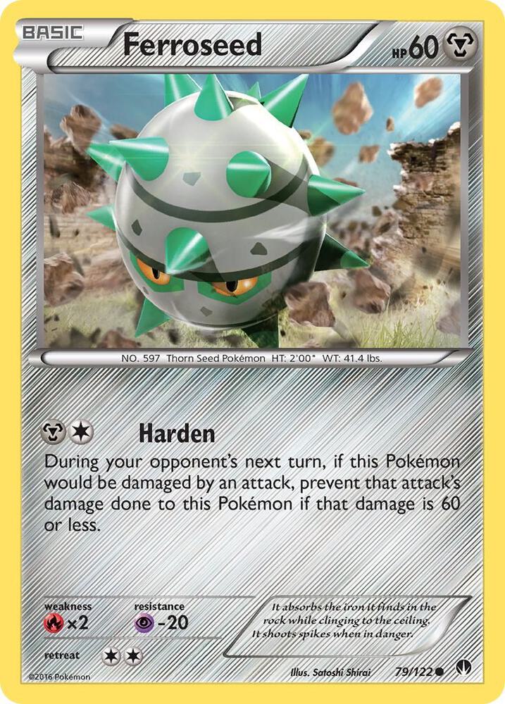 Ferroseed 79/122 (XY - BREAKpoint)  | Good Games Adelaide SA