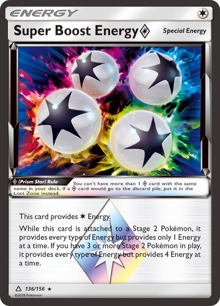 Super Boost Energy Prism Star 136/156 (SM - Ultra Prism)  - Holofoil | Good Games Adelaide SA