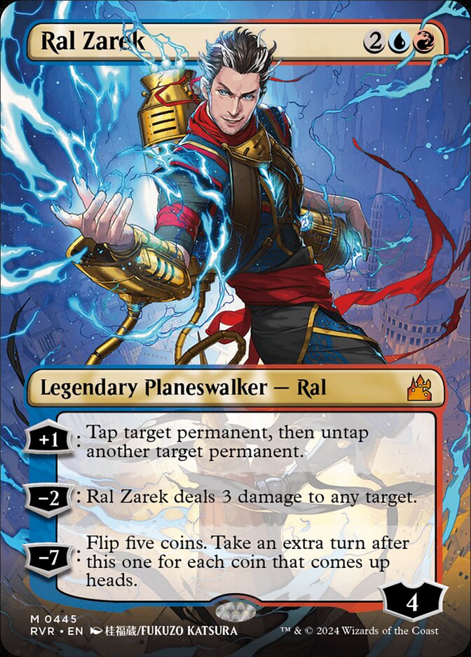 Ral Zarek 445 (Ravnica Remastered)  - Foil | Good Games Adelaide SA