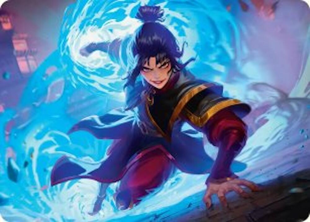 Fire Lord Azula Art Card 21 ()  | Good Games Adelaide SA