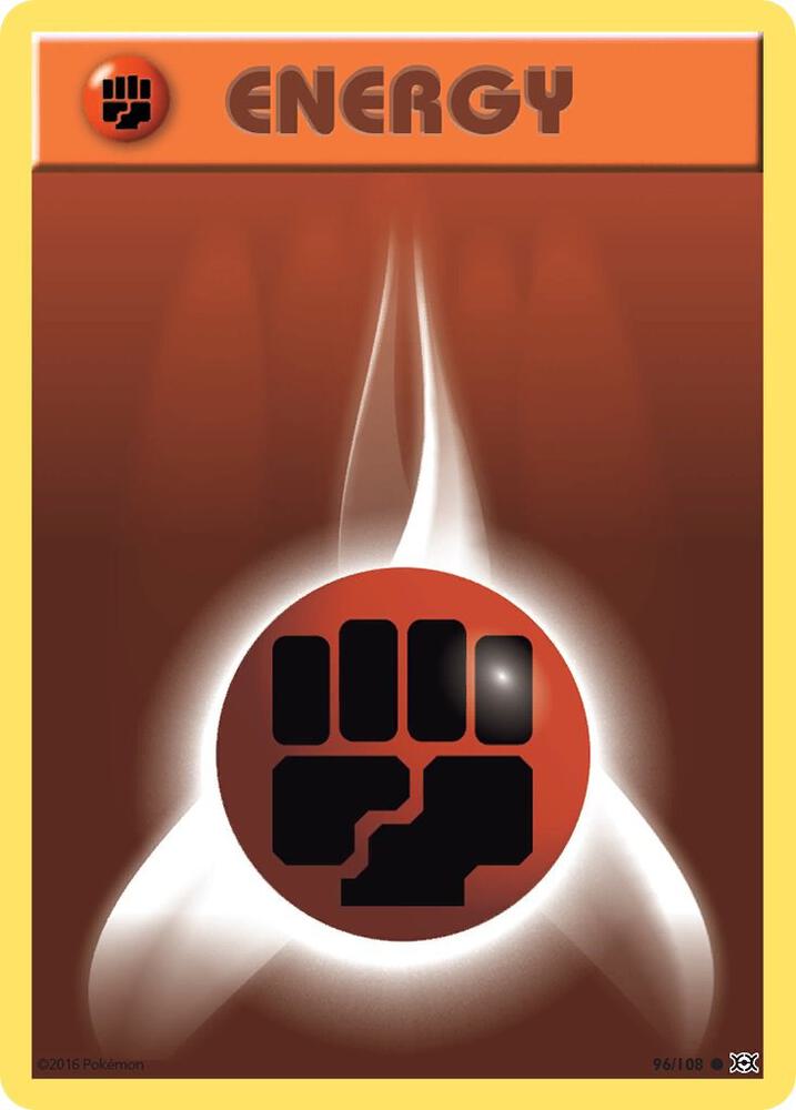 Fighting Energy 96/108 (XY - Evolutions)  | Good Games Adelaide SA