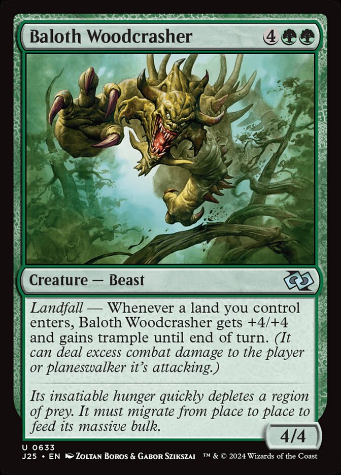 Baloth Woodcrasher 633 (Foundations Jumpstart)  | Good Games Adelaide SA