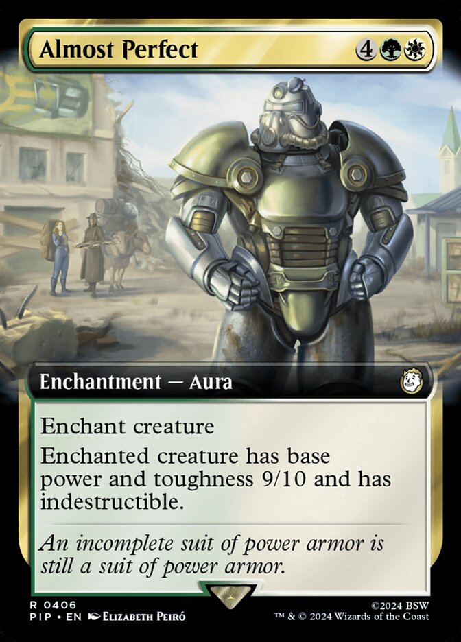 Almost Perfect 406 (Universes Beyond: Fallout)  - Foil | Good Games Adelaide SA