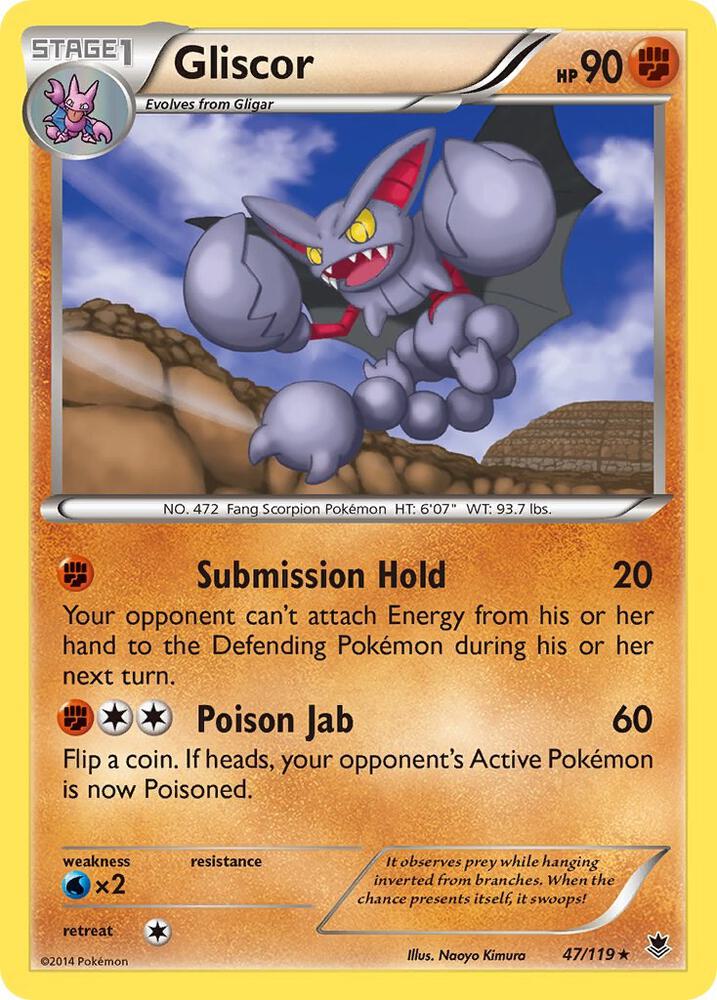 Gliscor 47/119 (XY - Phantom Forces)  | Good Games Adelaide SA