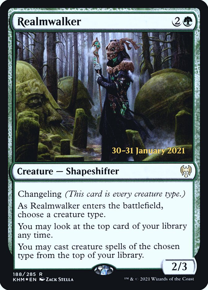 Realmwalker 188 (Prerelease Cards)  - Foil | Good Games Adelaide SA